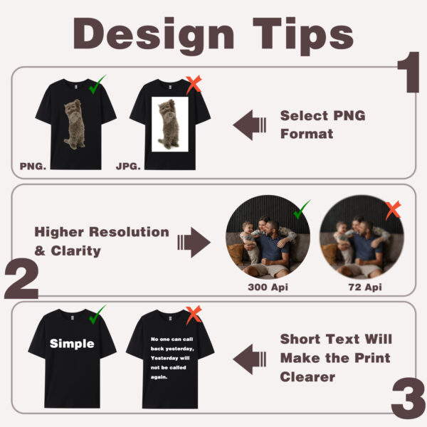 CARPESUN Custom T-Shirts Add Picture Photo Logo Text for Men Women Personalized Custom Tee Shirt Gifts Create Your Own Shirt, Black/White, M-3XL