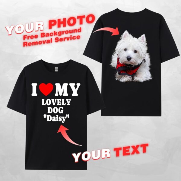 Custom I Heart Shirt, I Love My Girlfriend Boyfriend Custom T Shirts, I Love My Wife Husband Shirt