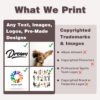 Custom T-Shirts for Men Women, Personalized Custom Shirts Ideas for Boyfriend Girlfriend-Design Your Own Graphic Tees w/Logo