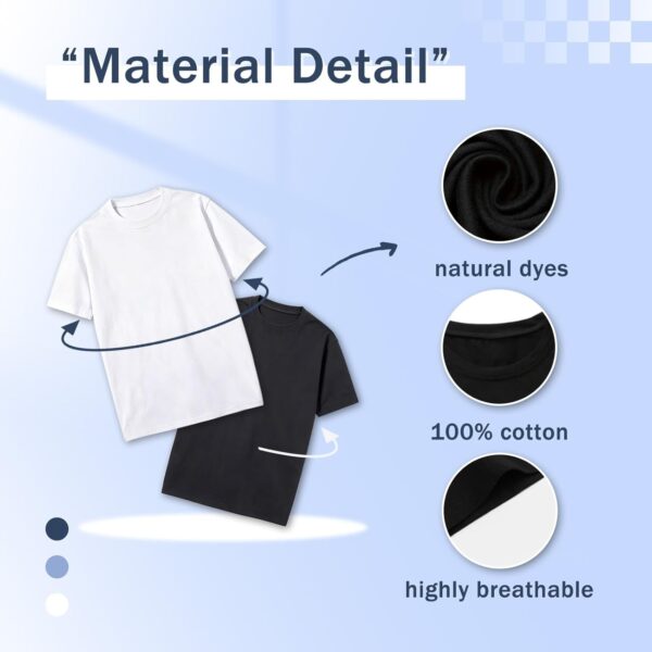 Custom T-Shirt Personalized Shirts for Men Women, Customized with Your Text Logo Black