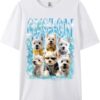 Custom Your Own Bootleg Rap T-Shirts Add Face Photo for Boyfriend Girlfriend Birthday Gift Black