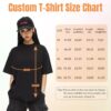 Personalized Bootleg Rap T-Shirts for Girlfriend Boyfriend - Custom Shirt Add Text Photo for Birthday Valentines Multi