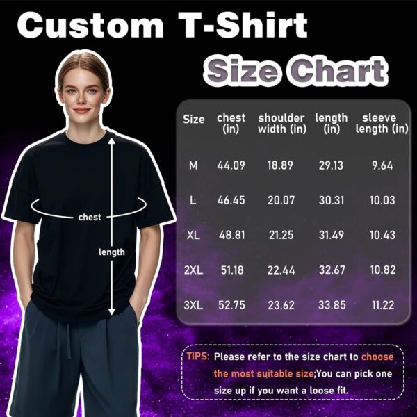 Custom Bootleg Rap T-Shirts with Photo & Text - Customized Gift Personalized Vintage T Shirts for Boyfriend & Girlfriend Multi