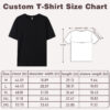 CARPESUN Custom T-Shirts Add Picture Photo Logo Text for Men Women Personalized Custom Tee Shirt Gifts Create Your Own Shirt, Black/White, M-3XL